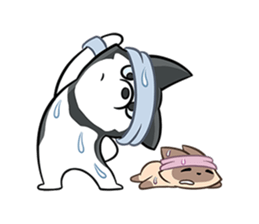 Tayga and Agata sticker #15555252