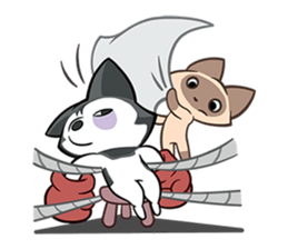 Tayga and Agata sticker #15555254