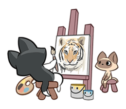 Tayga and Agata sticker #15555256