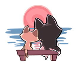 Tayga and Agata sticker #15555257