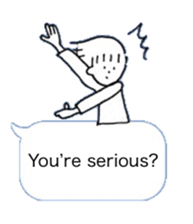 Hello from balloon (English version) sticker #15556116