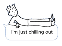 Hello from balloon (English version) sticker #15556137