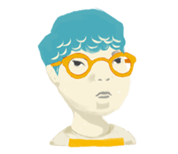 POKER-FACED Sticker sticker #15556452