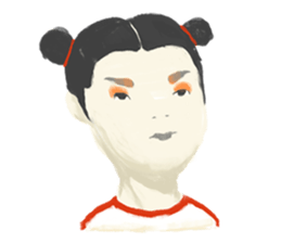 POKER-FACED Sticker sticker #15556454