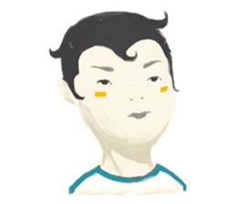 POKER-FACED Sticker sticker #15556455