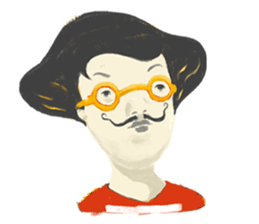 POKER-FACED Sticker sticker #15556462