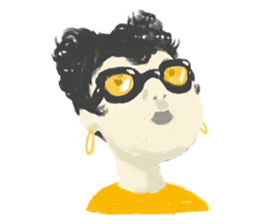 POKER-FACED Sticker sticker #15556473