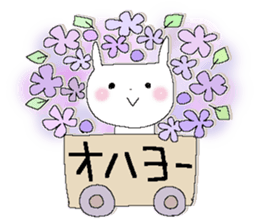 Fairy tale rabbit 14 sticker #15557130