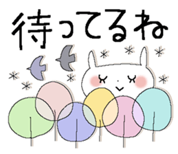 Fairy tale rabbit 14 sticker #15557146