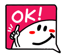 Reaction of the pretty character10. sticker #15557246