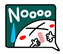 Reaction of the pretty character10. sticker #15557277