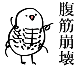 Noisy paddybird sticker #15557625