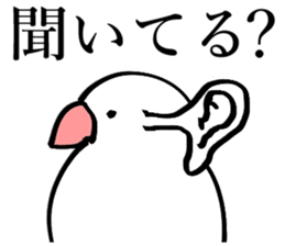 Noisy paddybird sticker #15557633