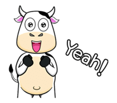 Khaitun cow the animation [Go Inter] sticker #15557763