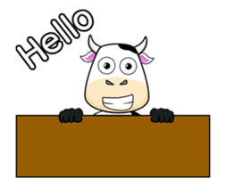 Khaitun cow the animation [Go Inter] sticker #15557768
