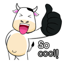 Khaitun cow the animation [Go Inter] sticker #15557771