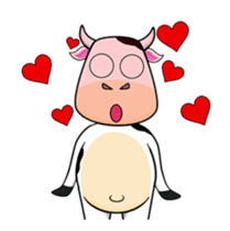 Khaitun cow the animation [Go Inter] sticker #15557776