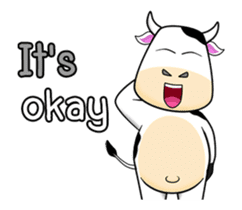 Khaitun cow the animation [Go Inter] sticker #15557777