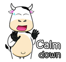 Khaitun cow the animation [Go Inter] sticker #15557778