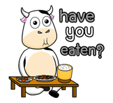 Khaitun cow the animation [Go Inter] sticker #15557781