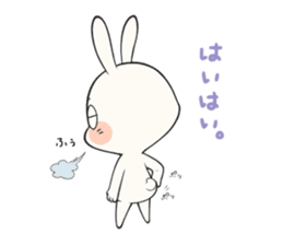 I am Rabbit Maru. sticker #15558173