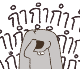 Bunbun Rabbit sticker #15558639