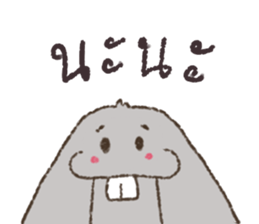 Bunbun Rabbit sticker #15558643