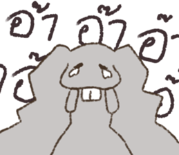 Bunbun Rabbit sticker #15558645