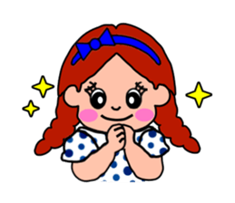 so cute boy&girl's happy life 1 sticker #15558715