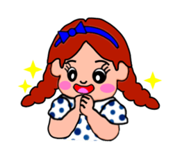 so cute boy&girl's happy life 1 sticker #15558731