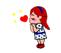 so cute boy&girl's happy life 1 sticker #15558739