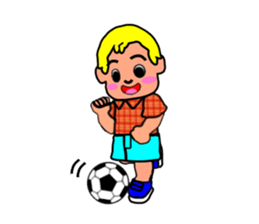 so cute boy&girl's happy life 1 sticker #15558741