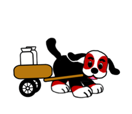 so cute boy&girl's happy life 1 sticker #15558744