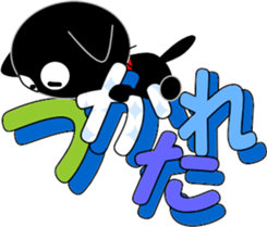 Sticker with a smile-3 sticker #15558969