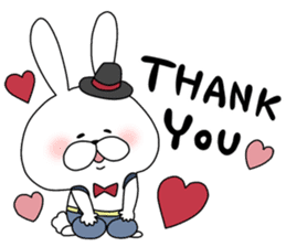 LOVE RABI for boy friend -2- sticker #15559540