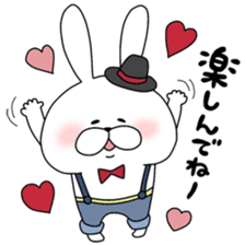 LOVE RABI for boy friend -2- sticker #15559549