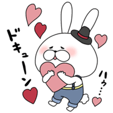 LOVE RABI for boy friend -2- sticker #15559550