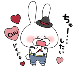 LOVE RABI for boy friend -2- sticker #15559555