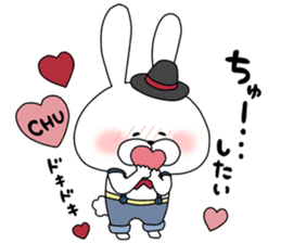 LOVE RABI for boy friend -2- sticker #15559555