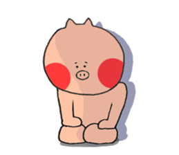 tonton is cute! sticker #15559605