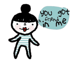 Nina Animated/Eng sticker #15560159