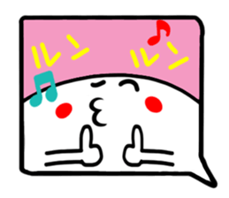 Reaction of the pretty character11. sticker #15560864