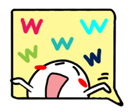 Reaction of the pretty character11. sticker #15560875