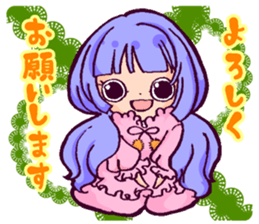 Hachi noji girl "Hachi Girl" dream sticker #15561690