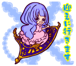 Hachi noji girl "Hachi Girl" dream sticker #15561699