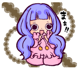 Hachi noji girl "Hachi Girl" dream sticker #15561709