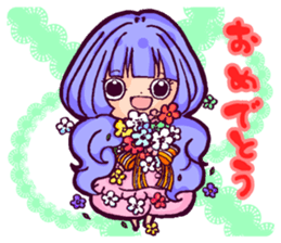 Hachi noji girl "Hachi Girl" dream sticker #15561727