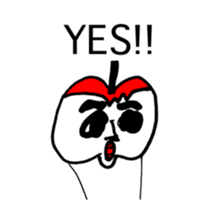APPLE TARO ! sticker #15561826