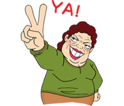Explosion mom-LuLu2 sticker #15562606