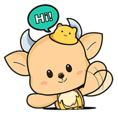 Cow Bear sticker #15563307